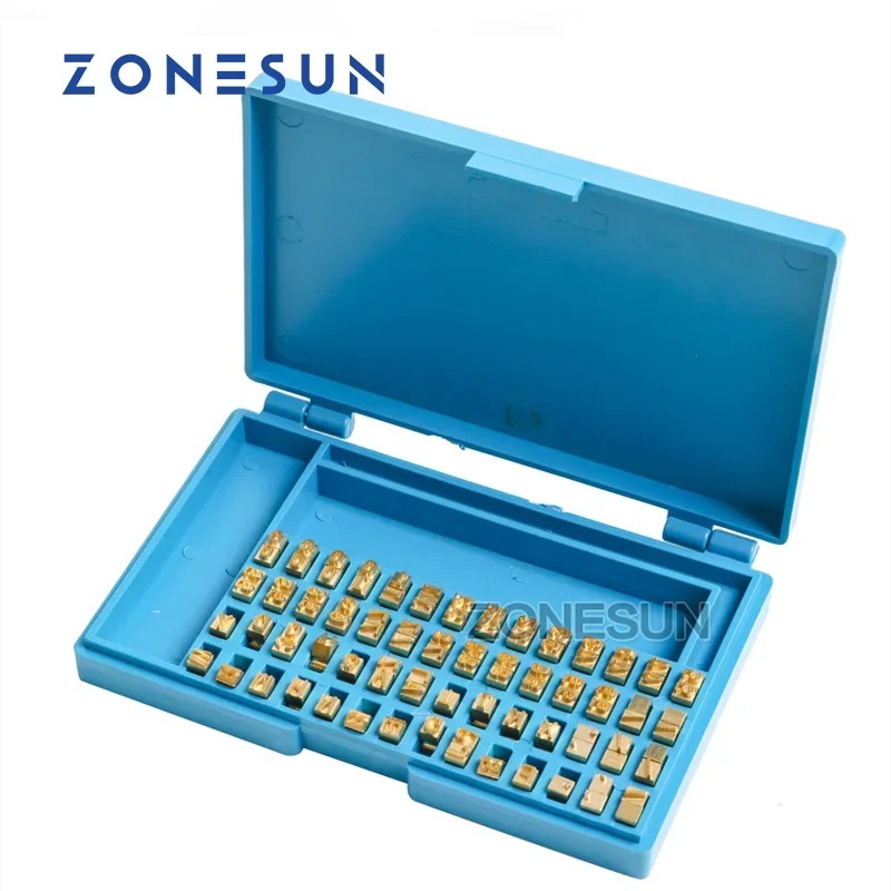 Commercial Ribbon Printing Machine - ZONESUN MY380 Alfabet Letter Lettertypen van
