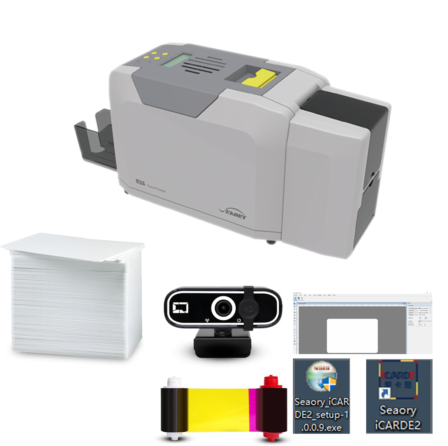 Seaory S28 Dubbelzijdige ID-ka - Commercial Ribbon Printing Machine recensie en prijs