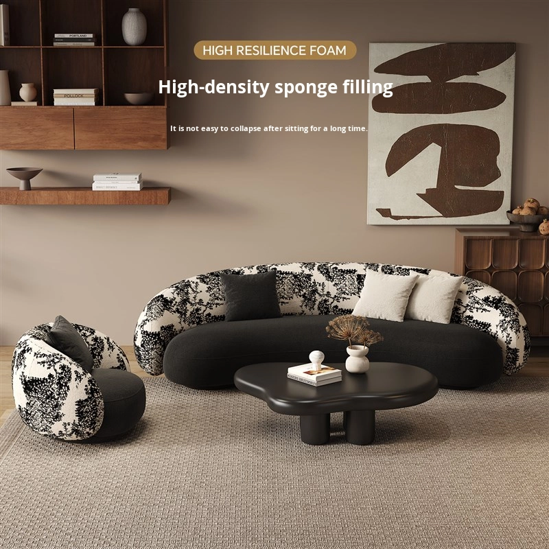 Retro-stijl sectionele bank me - Commercial Fabric Printing recensie en prijs