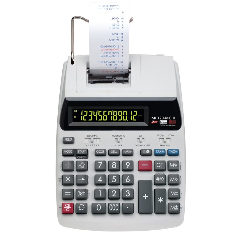 MP-120MG Zakelijke printcalcul - Commercial Printing Calculator recensie en prijs