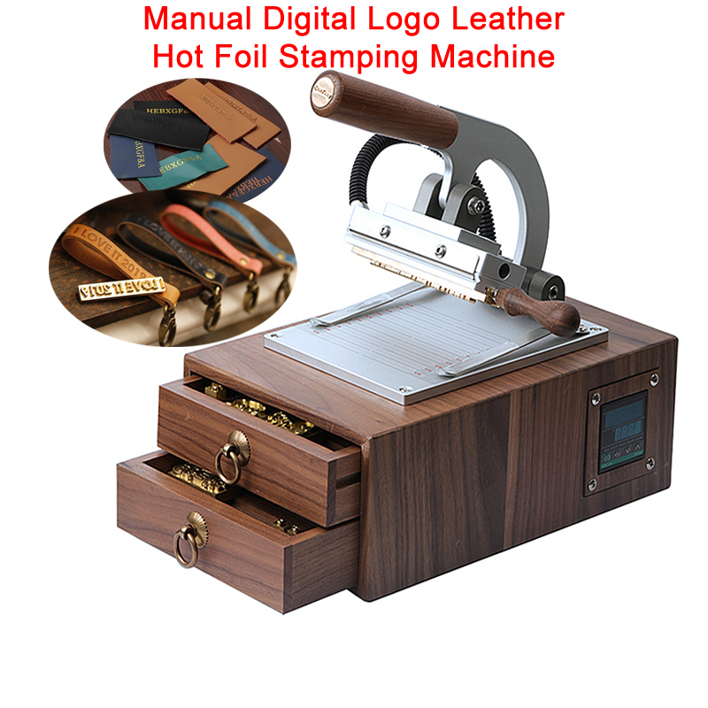 Handmatige digitale logo leder - Heat Press Machine recensie en prijs