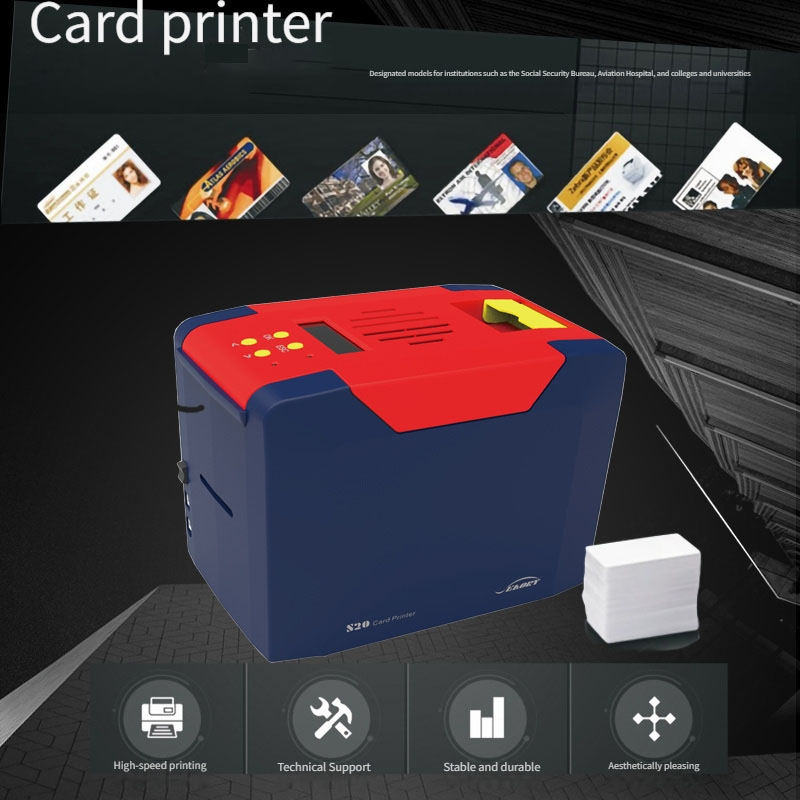 Handleiding ID PVC-kaartprinte - Commercial Ribbon Printing Machine recensie en prijs