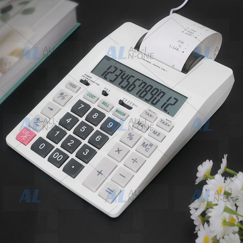 Kantoor Financiële Monochrome  - Commercial Printing Calculator recensie en prijs