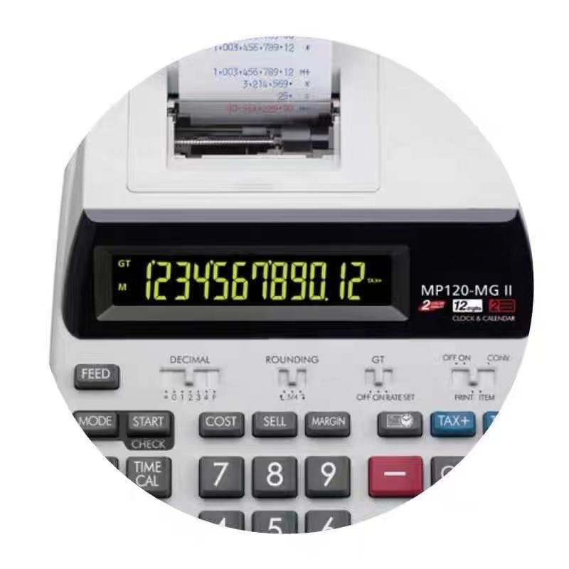 Printcalculator MP-120MGII Ban - Commercial Printing Calculator recensie en prijs