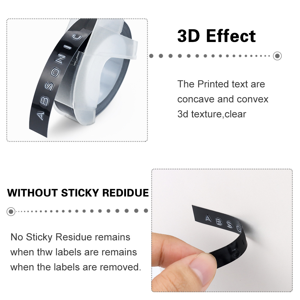 Met 10 Rollen Tape 3d Embossin - Commercial Printer recensie en prijs