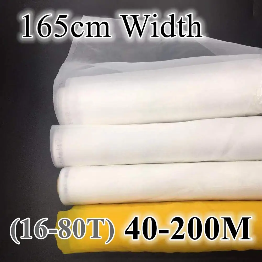 Witte Zeefdruk Mesh 60 M/80 M/ - Commercial Fabric Printing recensie en prijs